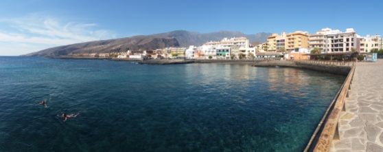 Puertito de Guimar, Tenerife, on a sunny day. Snorkel paradise!