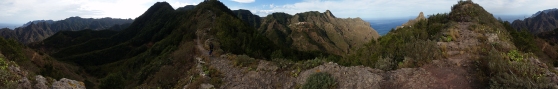 Exploring the greenest part of Tenerife, the Anaga Mountains in the north-east part of the island.