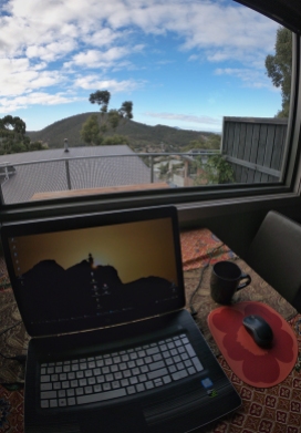 Working remotely in Hobart